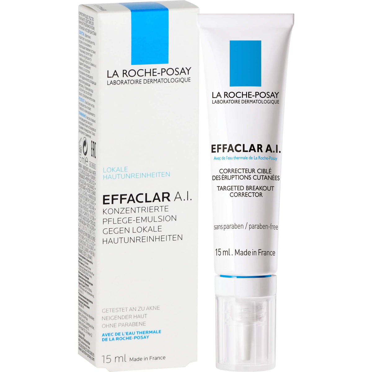 ROCHE-POSAY Effaclar AI Emuls.gg.lok.Unreinheit. 15 ml