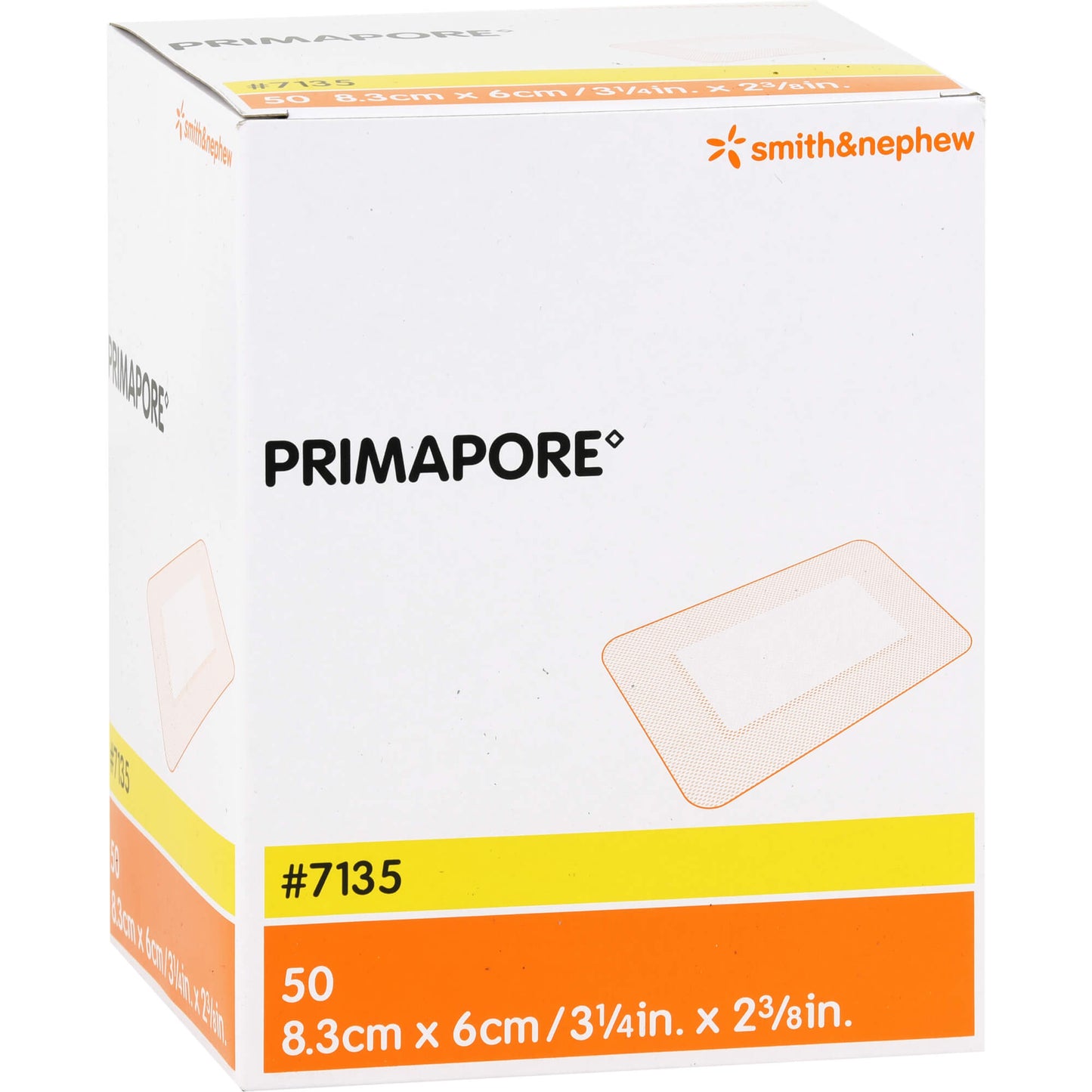 PRIMAPORE 6x8,3 cm Wundverband steril 50 St