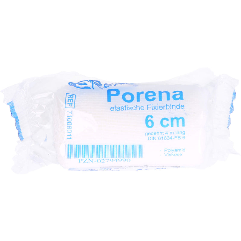 PORENA ELAST MULLBINDE 6CM 1 St