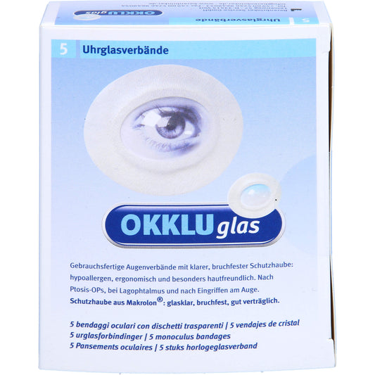 OKKLUGLAS Uhrglasverband 5 St