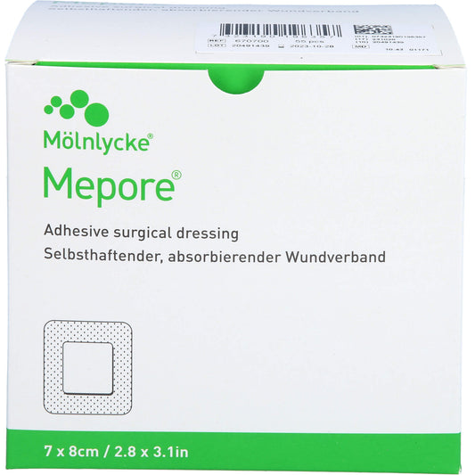 MEPORE Wundverband steril 7x8 cm 55 St