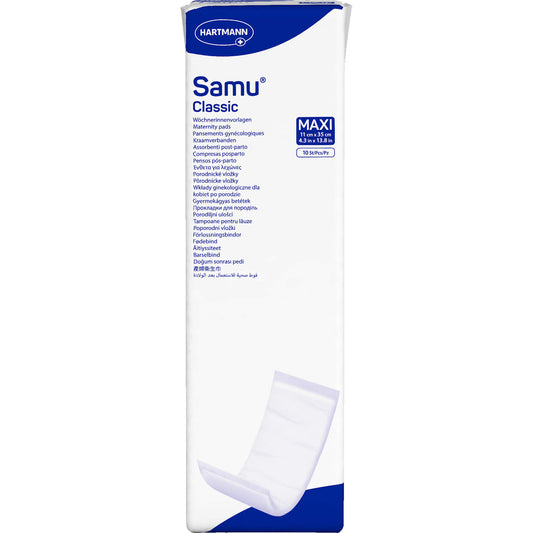 SAMU Wöchnerinnen Vorlagen Classic maxi 11x35 cm 10 St