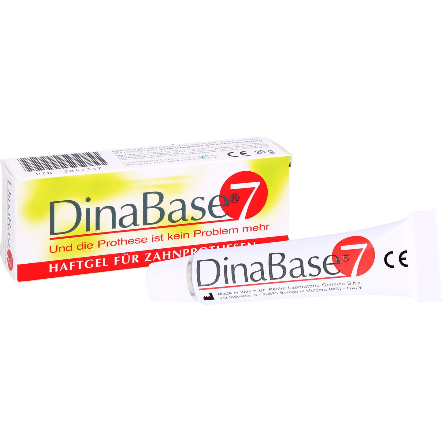 DINABASE 7 Haftgel für Zahnprothesen 1 St