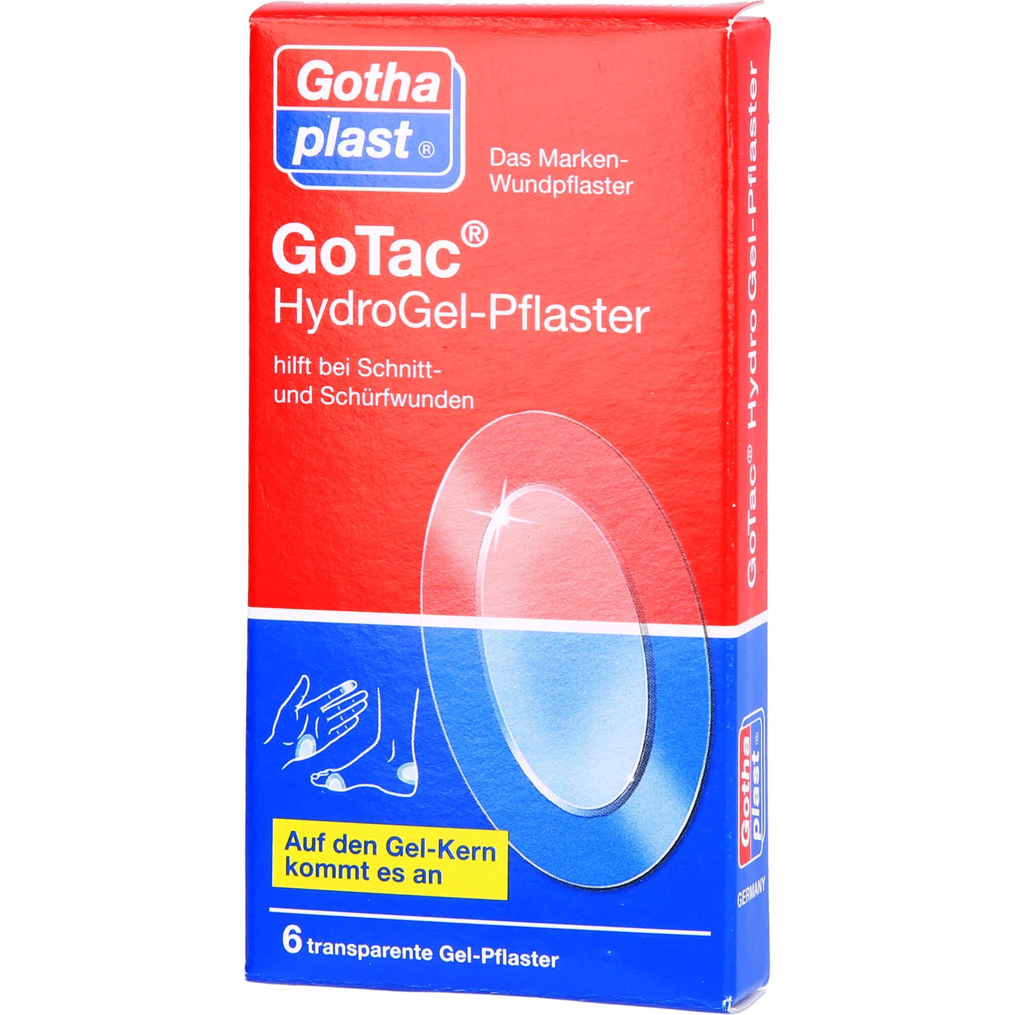GOTAC Wundfilm mit Gelpolster 6 St