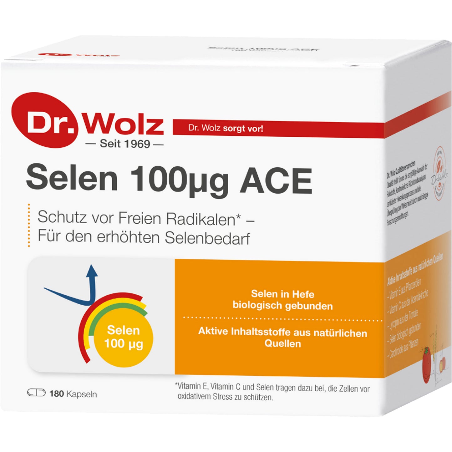 SELEN ACE 100 µg 180 Tage Kapseln 180 St