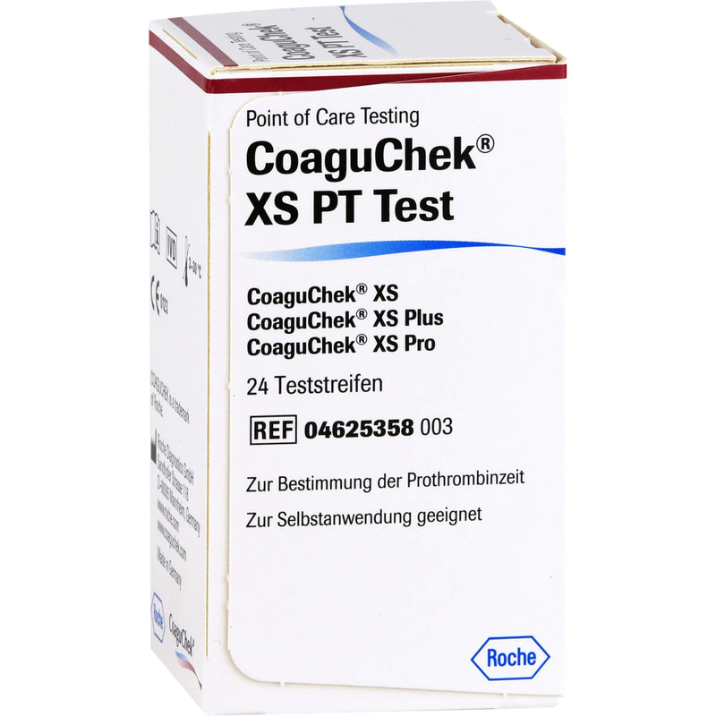 COAGU CHEK XS PT TEST 24 St