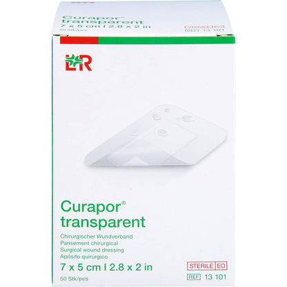 CURAPOR Wundverband steril transparent 5x7 cm 50 St
