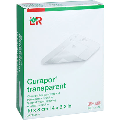 CURAPOR Wundverband steril transparent 8x10 cm 25 St