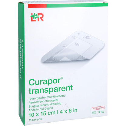 CURAPOR Wundverband steril transparent 10x15 cm 25 St