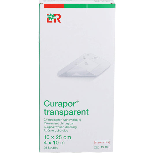 CURAPOR Wundverband steril transparent 10x25 cm 25 St