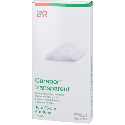 CURAPOR Wundverband steril transparent 10x25 cm 25 St