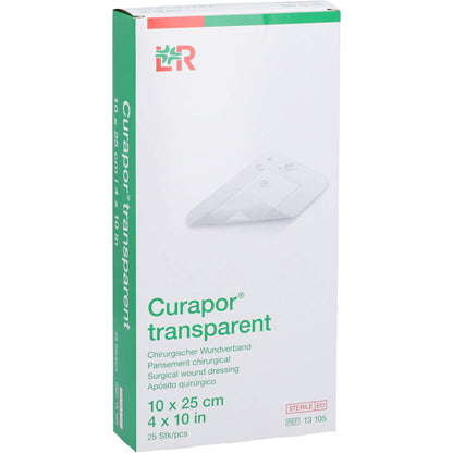 CURAPOR Wundverband steril transparent 10x25 cm 25 St