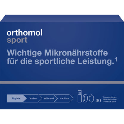 ORTHOMOL Sport Trinkfläschchen/Tabl./Kaps.Kombip. 30 St