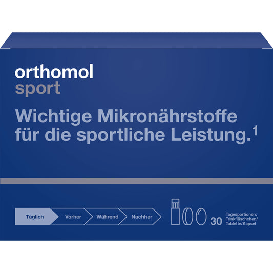 ORTHOMOL Sport Trinkfläschchen/Tabl./Kaps.Kombip. 30 St