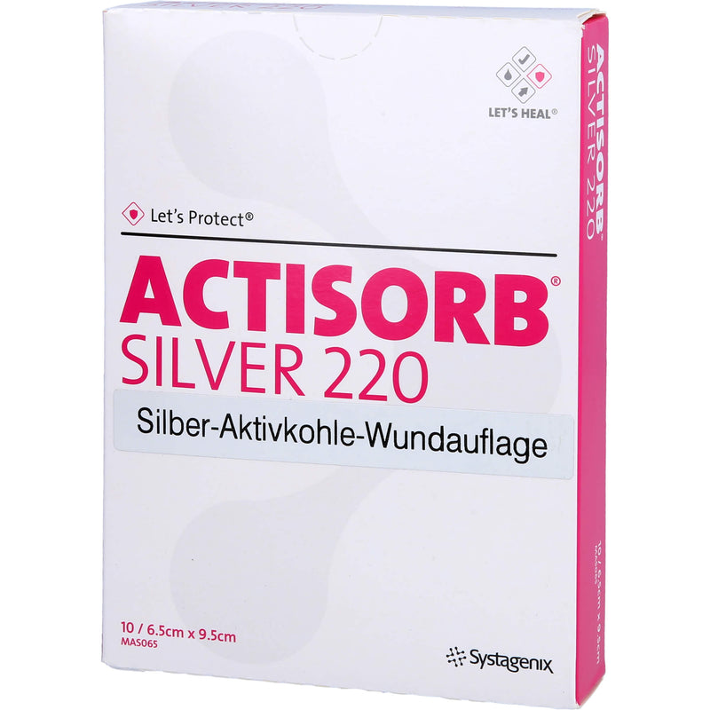 ACTISORB220 SILV 9.5X6.5 10 St