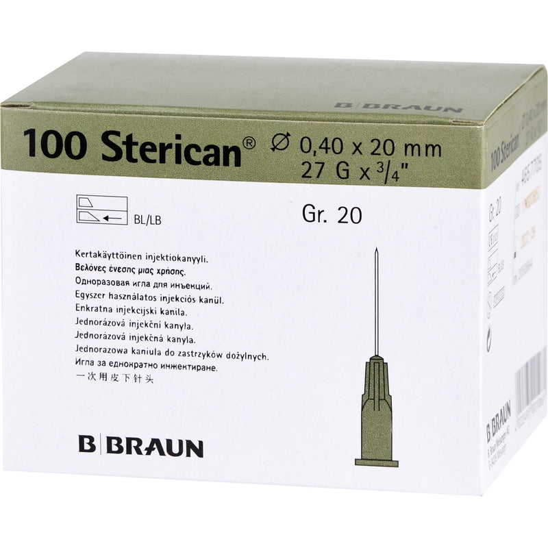 STERICAN K LL0 40X20MMGR20 100 St