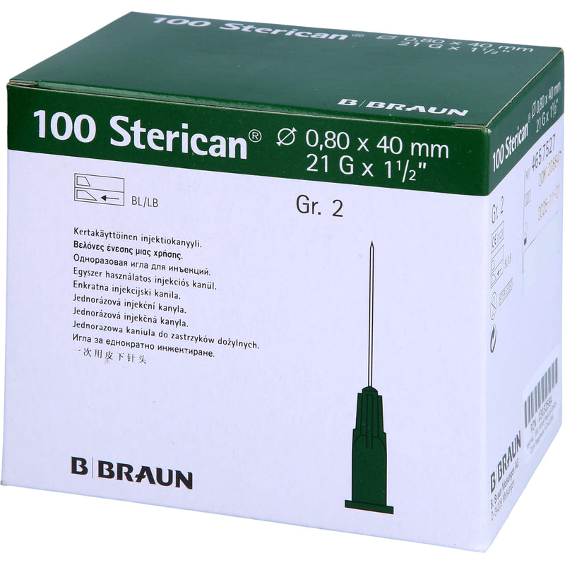 STERICAN K LL0 80X40MMGR2 100 St