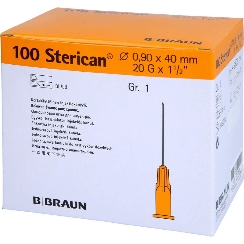 STERICAN K LL0 90X40MM GR1 100 St