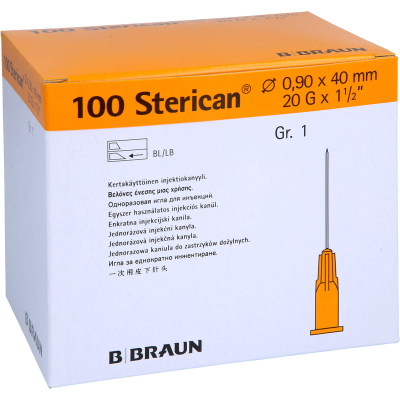 STERICAN K LL0 90X40MM GR1 100 St