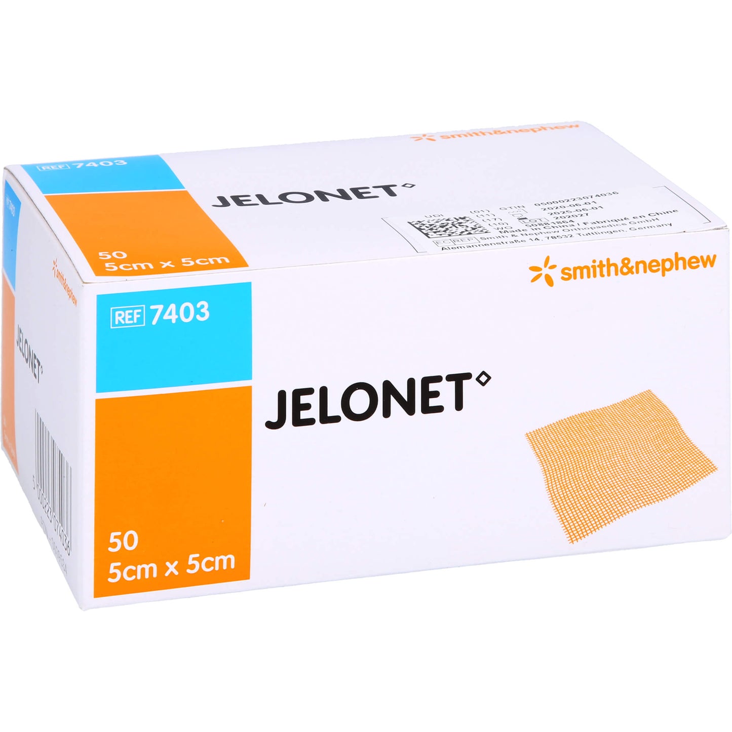 JELONET Paraffingaze 5x5 cm steril Peelpack 50 St