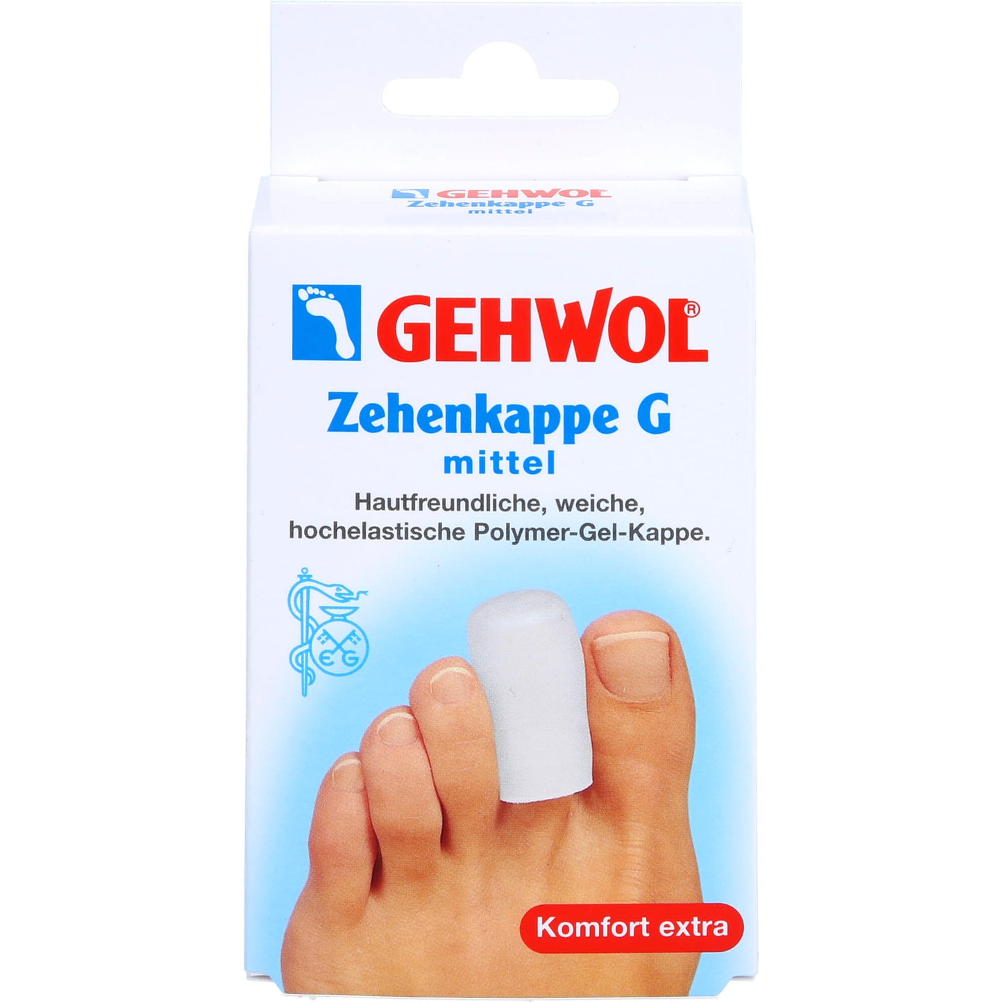 GEHWOL Polymer Gel Zehenkappe G mittel 2 St