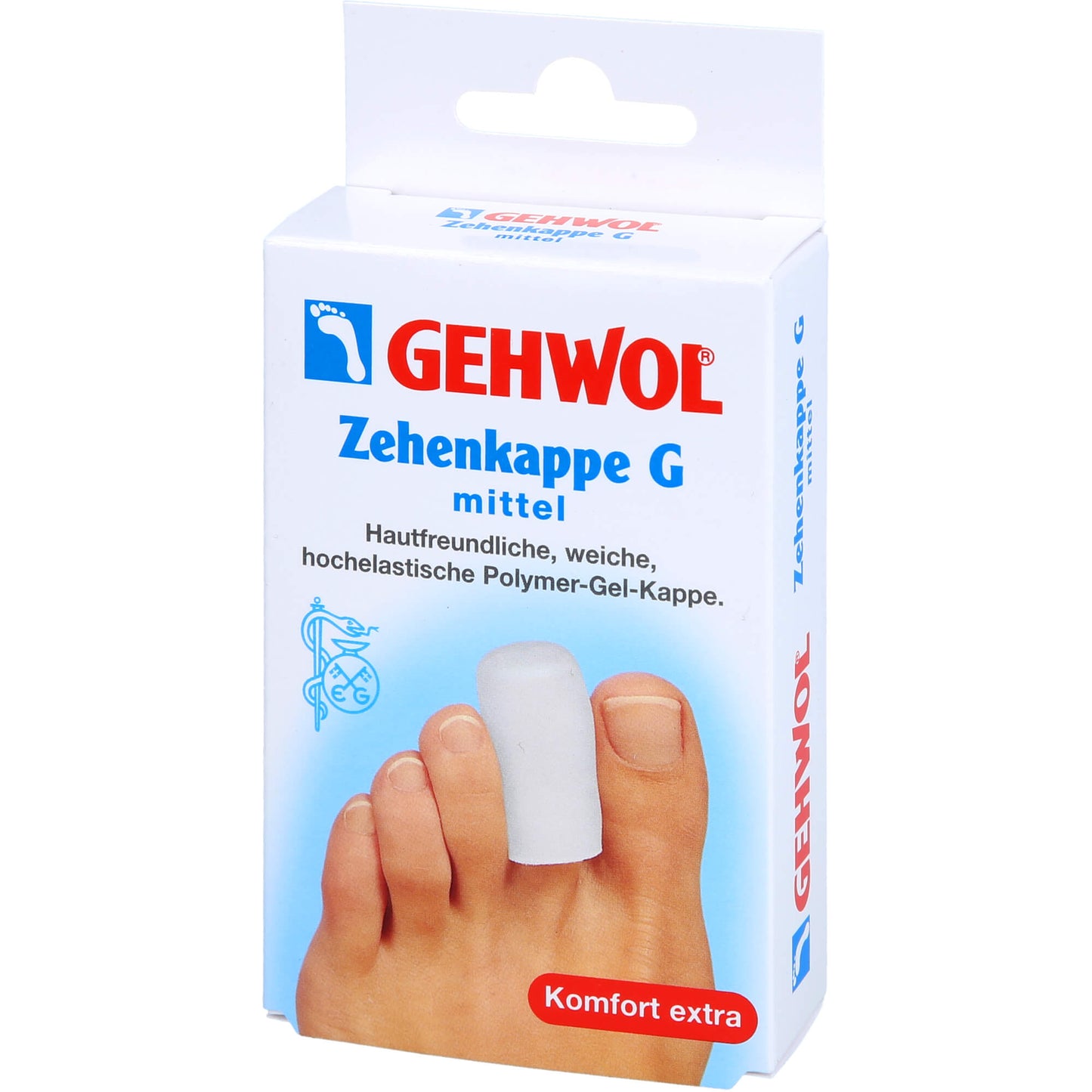 GEHWOL Polymer Gel Zehenkappe G mittel 2 St
