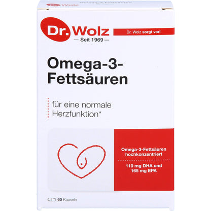 OMEGA-3 FETTSÄUREN 500 mg/60% Kapseln 60 St
