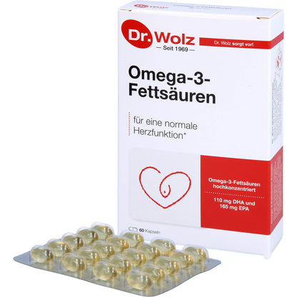 OMEGA-3 FETTSÄUREN 500 mg/60% Kapseln 60 St