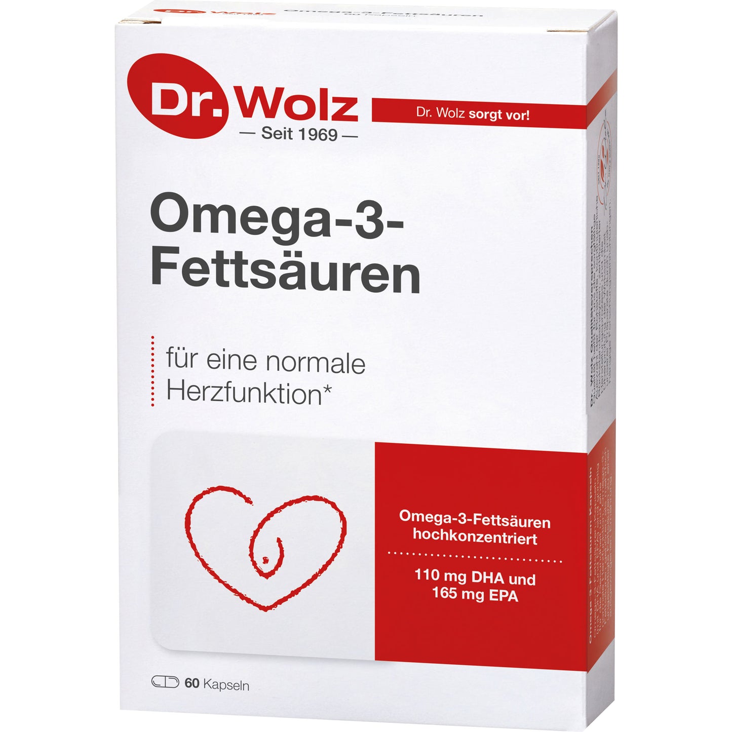 OMEGA-3 FETTSÄUREN 500 mg/60% Kapseln 60 St
