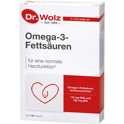 OMEGA-3 FETTSÄUREN 500 mg/60% Kapseln 60 St
