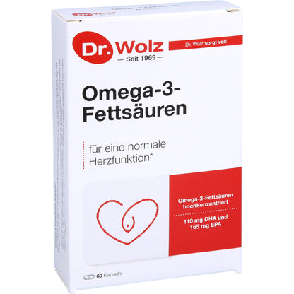 OMEGA-3 FETTSÄUREN 500 mg/60% Kapseln 60 St
