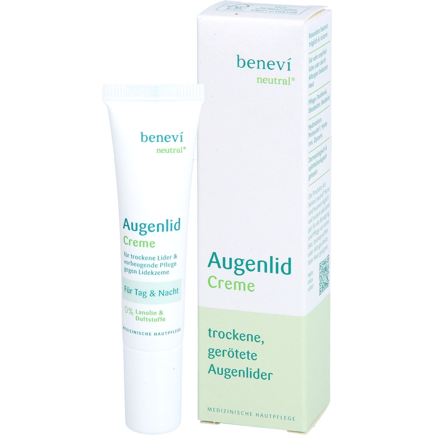 BENEVI neutral Augenlid-Creme 15 ml