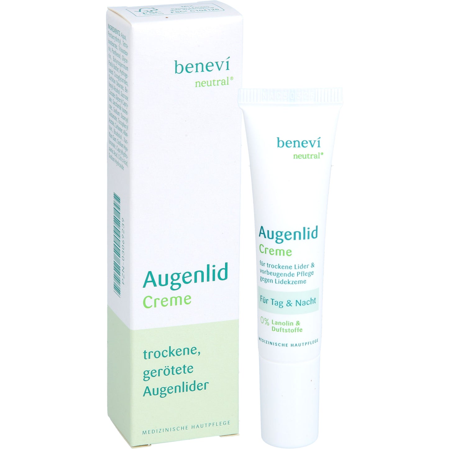 BENEVI neutral Augenlid-Creme 15 ml