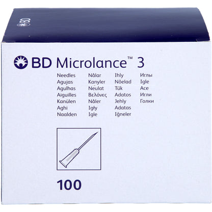 BD MICROLANCE Kanüle 21 G 1 1/2 0,8x40 mm 100 St