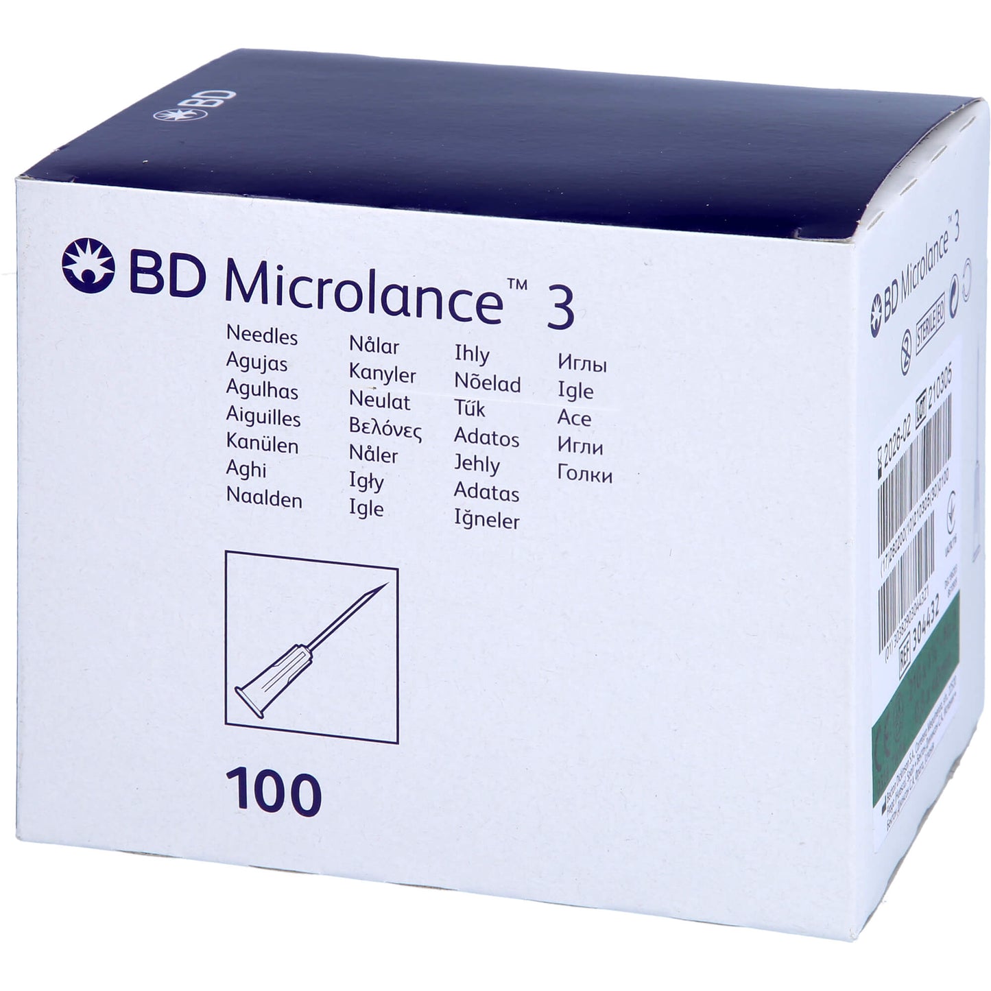 BD MICROLANCE Kanüle 21 G 1 1/2 0,8x40 mm 100 St