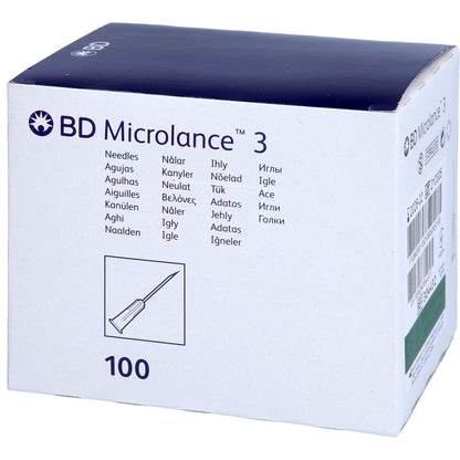 BD MICROLANCE Kanüle 21 G 1 1/2 0,8x40 mm 100 St