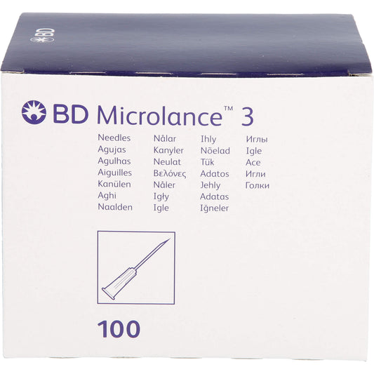 BD MICROLANCE Kanüle 23 G 1 0,6x25 mm 100 St