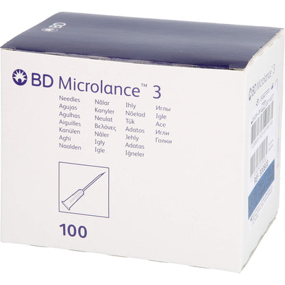 BD MICROLANCE Kanüle 23 G 1 0,6x25 mm 100 St