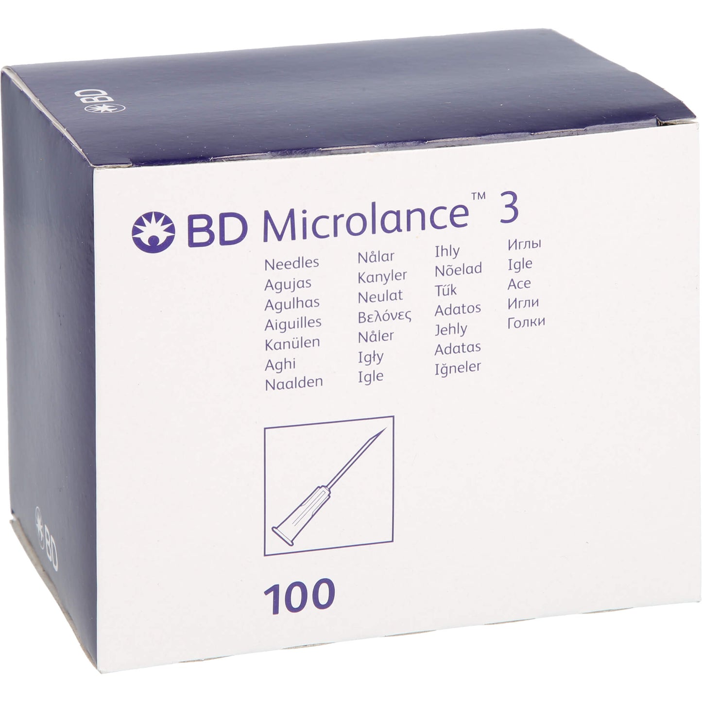 BD MICROLANCE Kanüle 23 G 1 0,6x25 mm 100 St