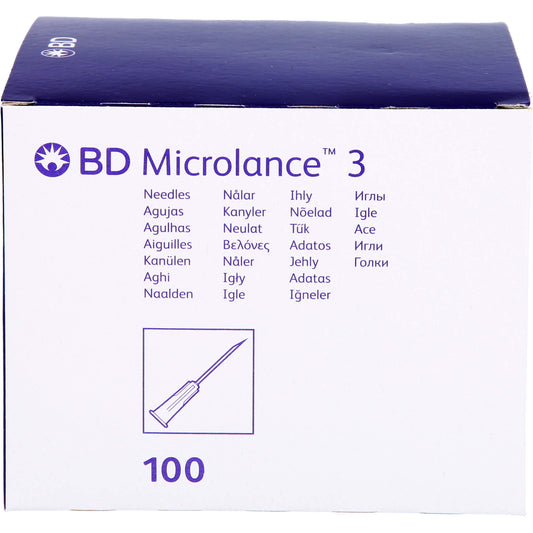BD MICROLANCE Kanüle 25 G 1 0,5x25 mm 100 St