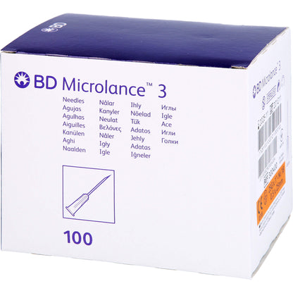 BD MICROLANCE Kanüle 25 G 1 0,5x25 mm 100 St