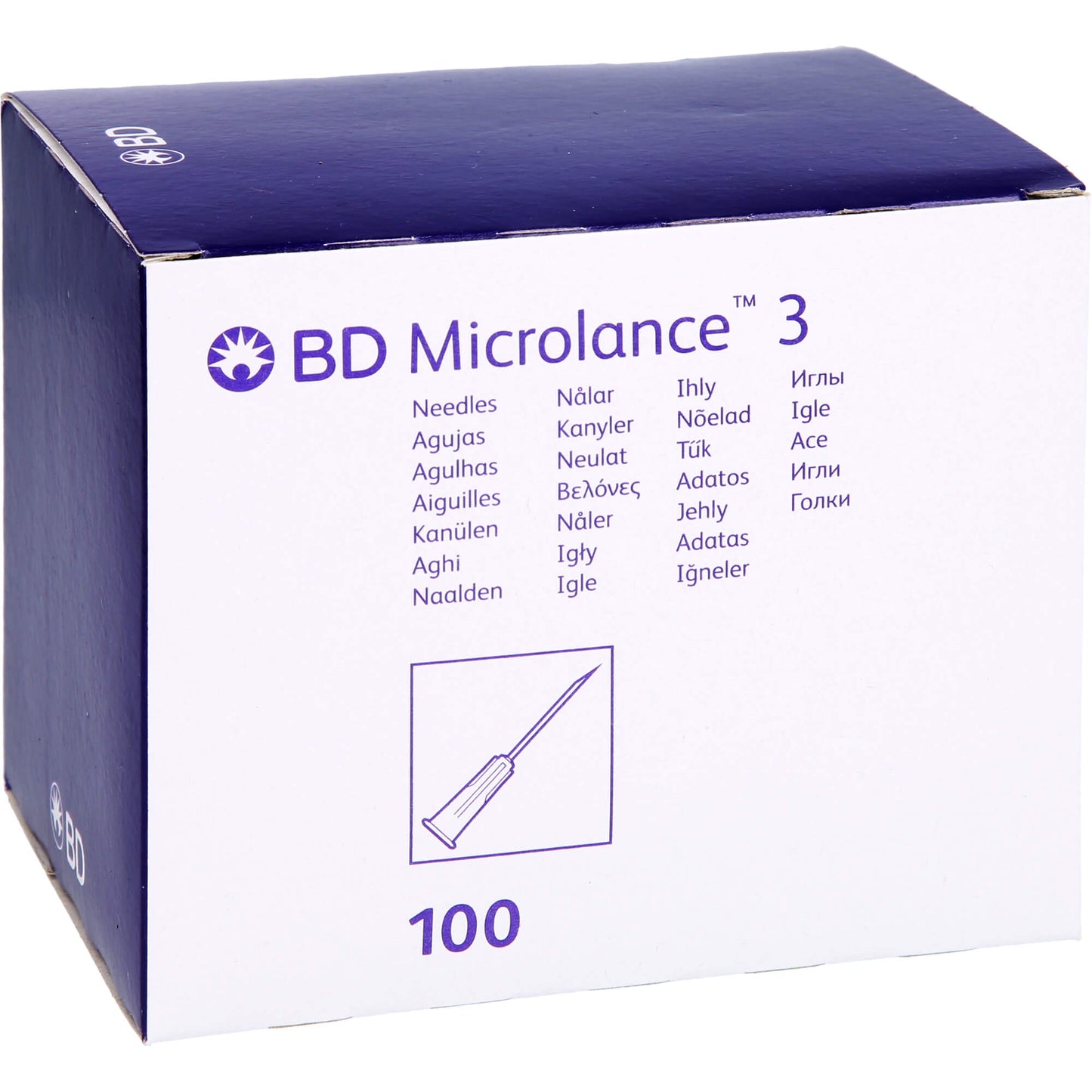 BD MICROLANCE Kanüle 25 G 1 0,5x25 mm 100 St