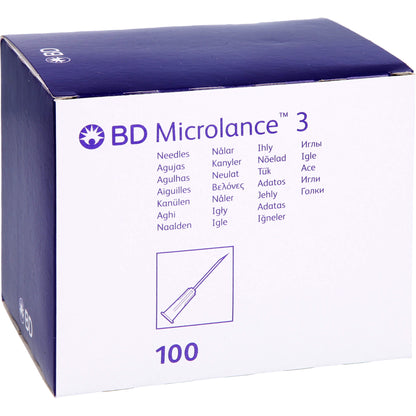 BD MICROLANCE Kanüle 25 G 1 0,5x25 mm 100 St