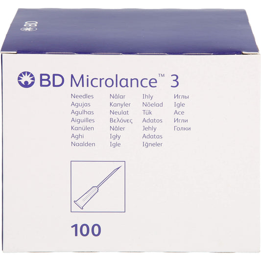 BD MICROLANCE Kanüle 25 G 5/8 0,5x16 mm 100 St