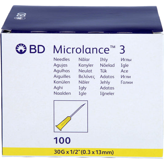 BD MICROLANCE Kanüle 30 G 1/2 0,29x13 mm 100 St