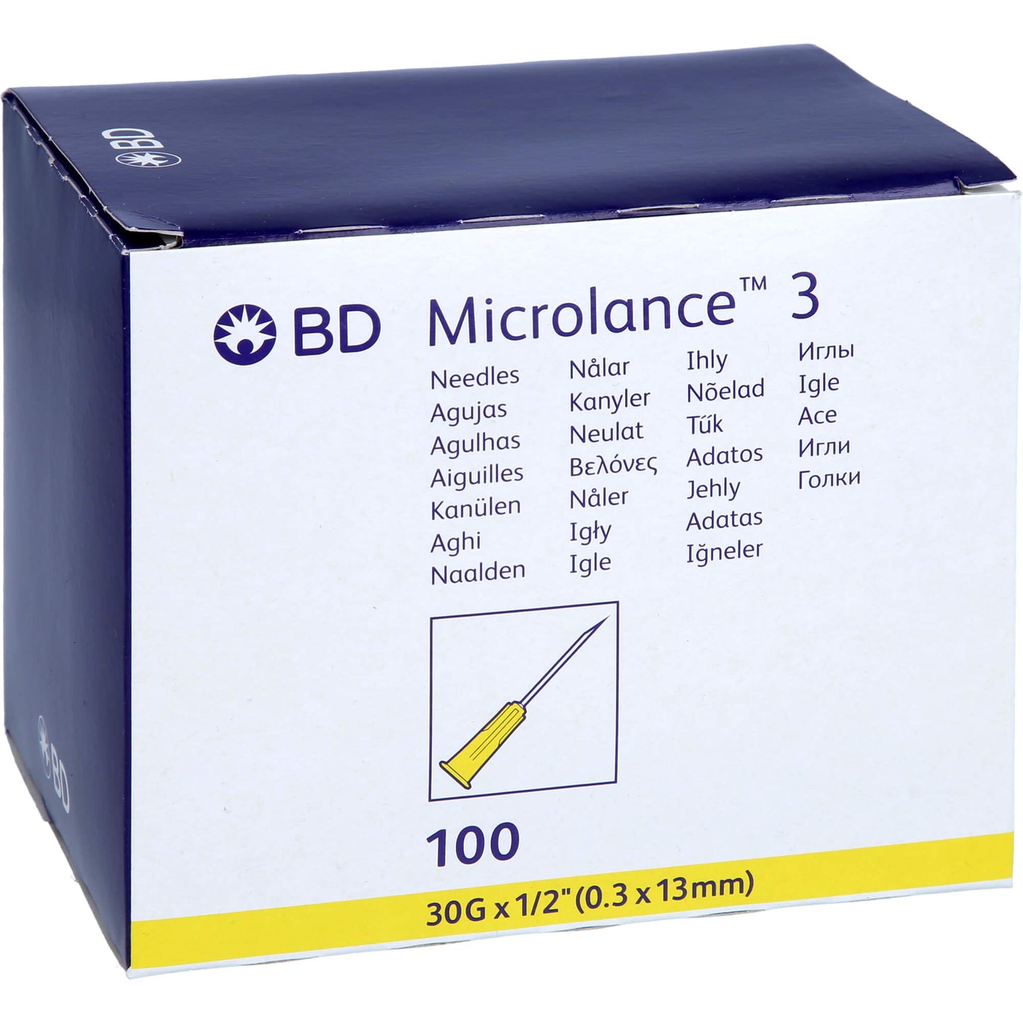 BD MICROLANCE Kanüle 30 G 1/2 0,29x13 mm 100 St