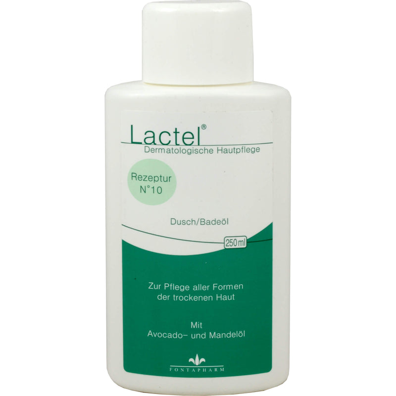 LACTEL NR10 DUSCH/BADEOEL 250 ml