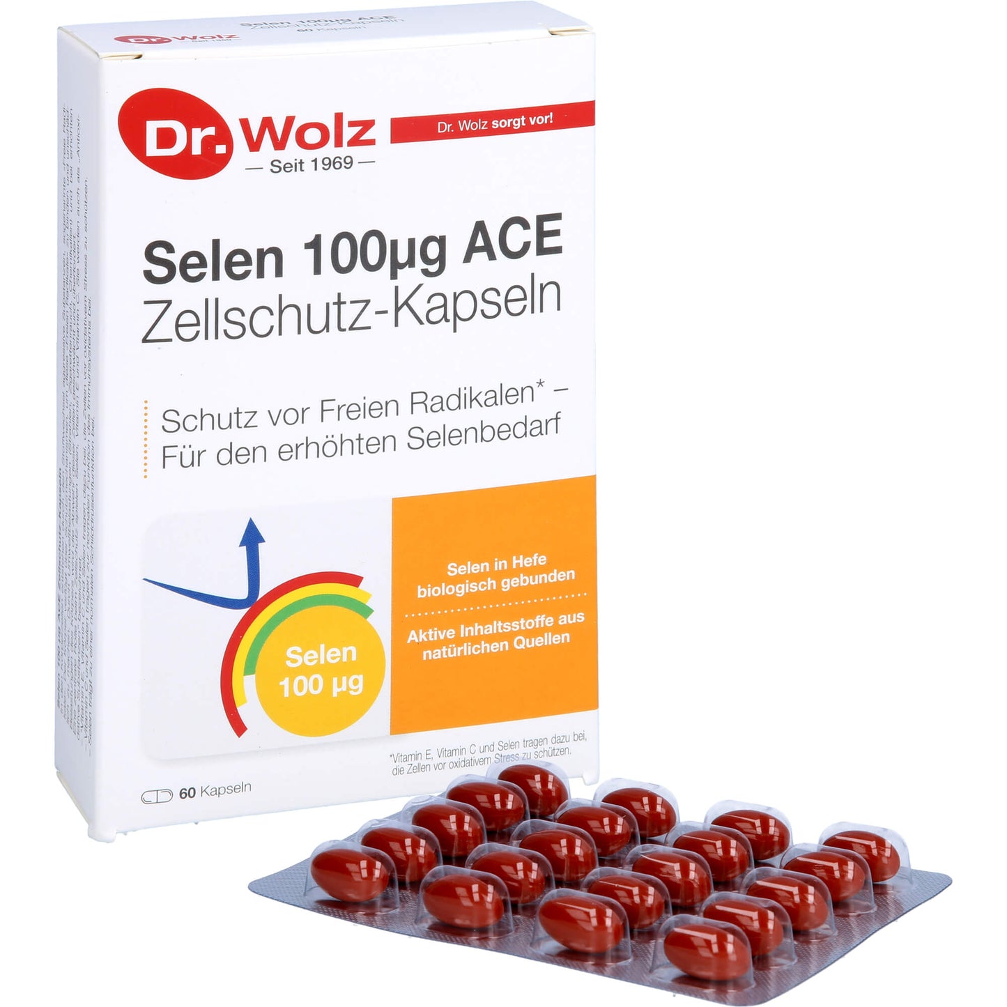 SELEN ACE 100 µg 60 Tage Kapseln 60 St