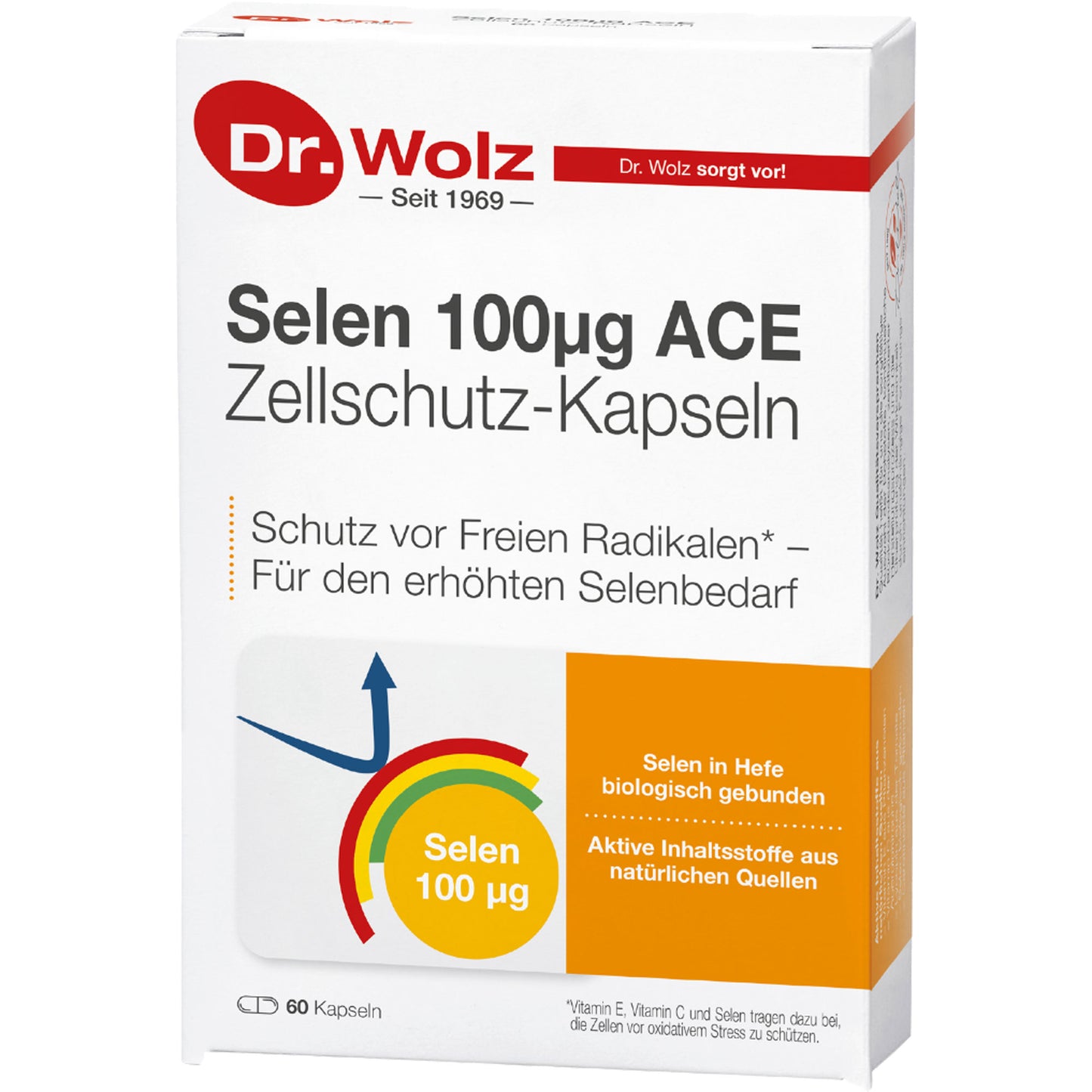 SELEN ACE 100 µg 60 Tage Kapseln 60 St