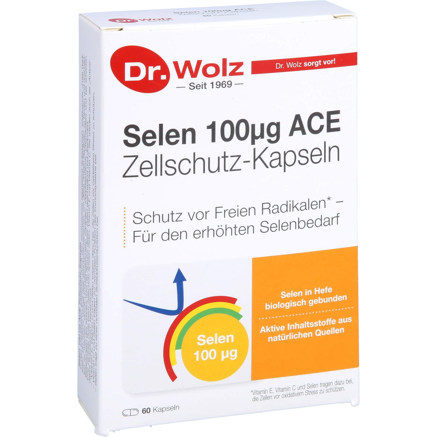 SELEN ACE 100 µg 60 Tage Kapseln 60 St